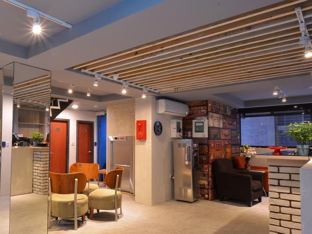 Galaxy Mini Inn Taipeh Exterior foto
